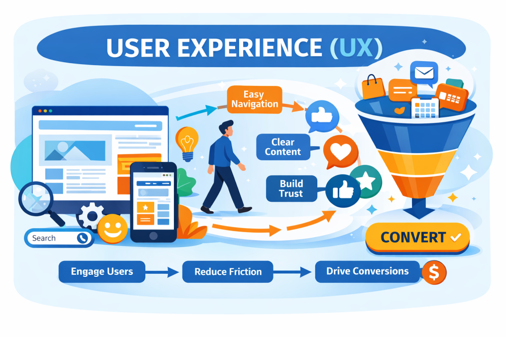 User Experience (UX): Why It Impacts Website Conversions
