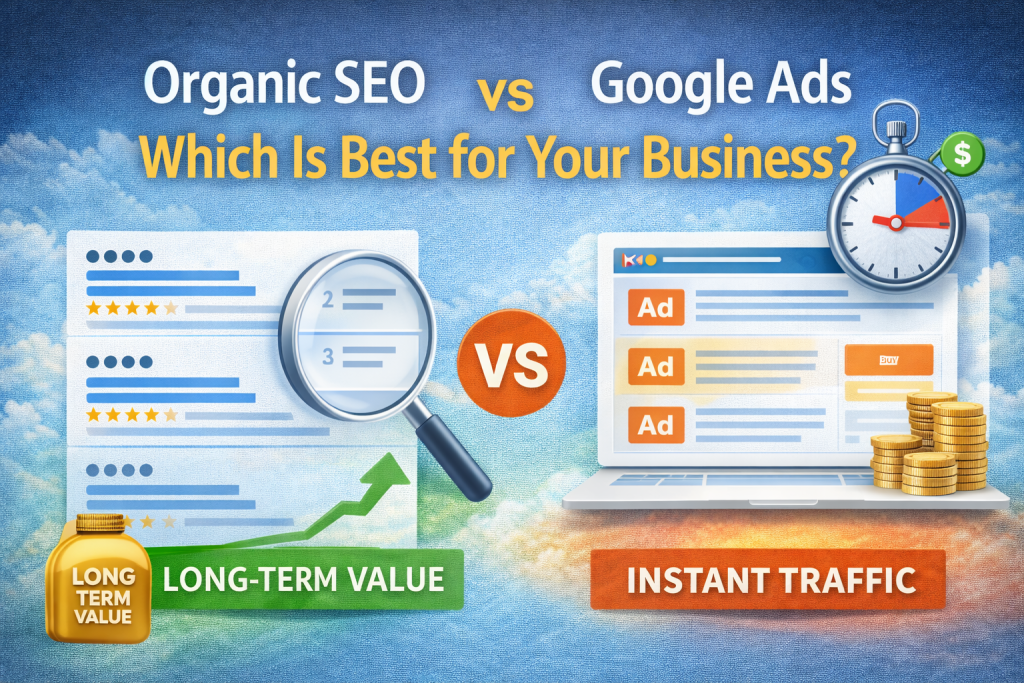 Organic SEO vs Google Ads: Which Is Right for Your Business?