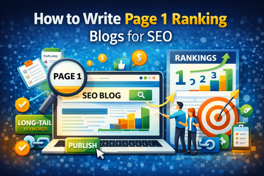 How to Write Page 1 Ranking Blogs That Attract the Right Traffic