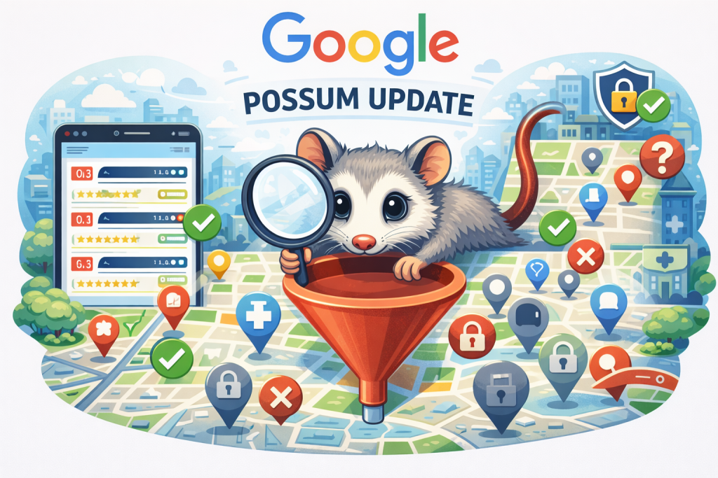 What Is Google Possum and How Does It Affect Local Rankings?