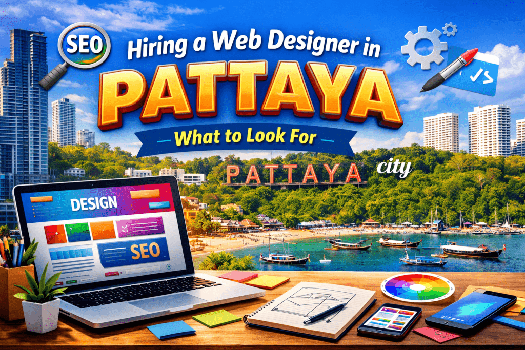Hiring a Web Designer in Pattaya: What to Look For