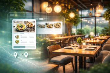 Restaurant and café web design in Pattaya