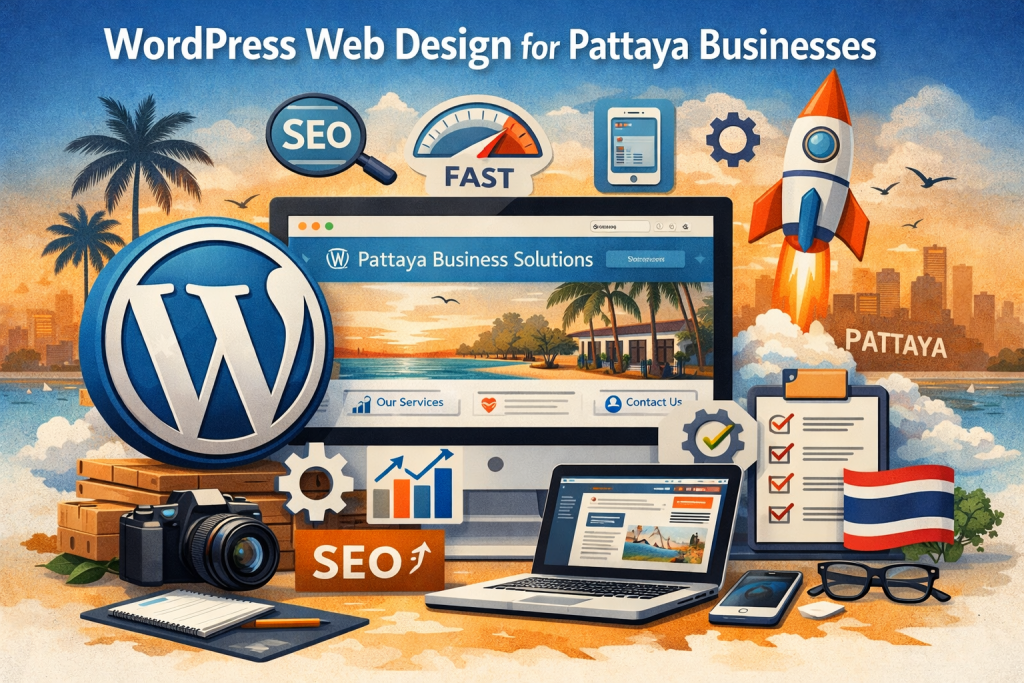 WordPress Web Design for Pattaya Businesses: Why It’s the Global Standard