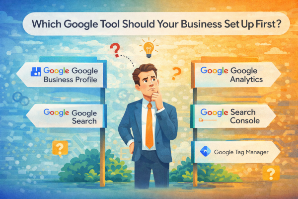 Choosing the Right Google Tool Visual