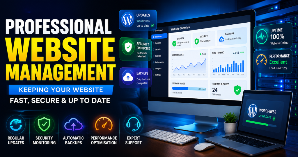 Professional Website Management: What Is Included?
