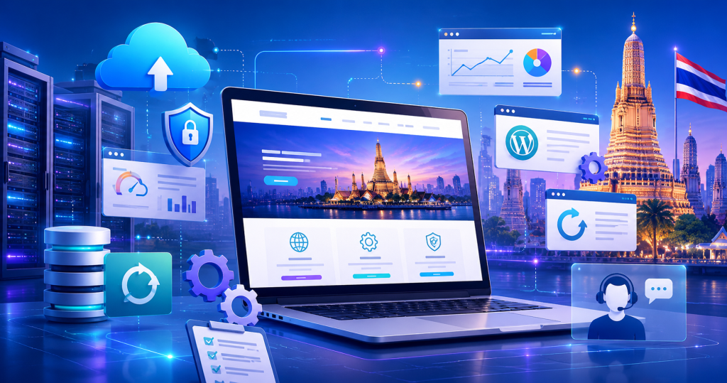 Website Support Thailand: What Businesses Should Expect from a Managed Website Partner